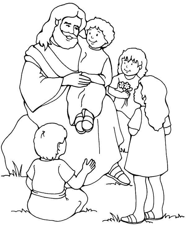 Раскраски религия для детей: Христианство (Христианство, дети, праздники, религиозные)