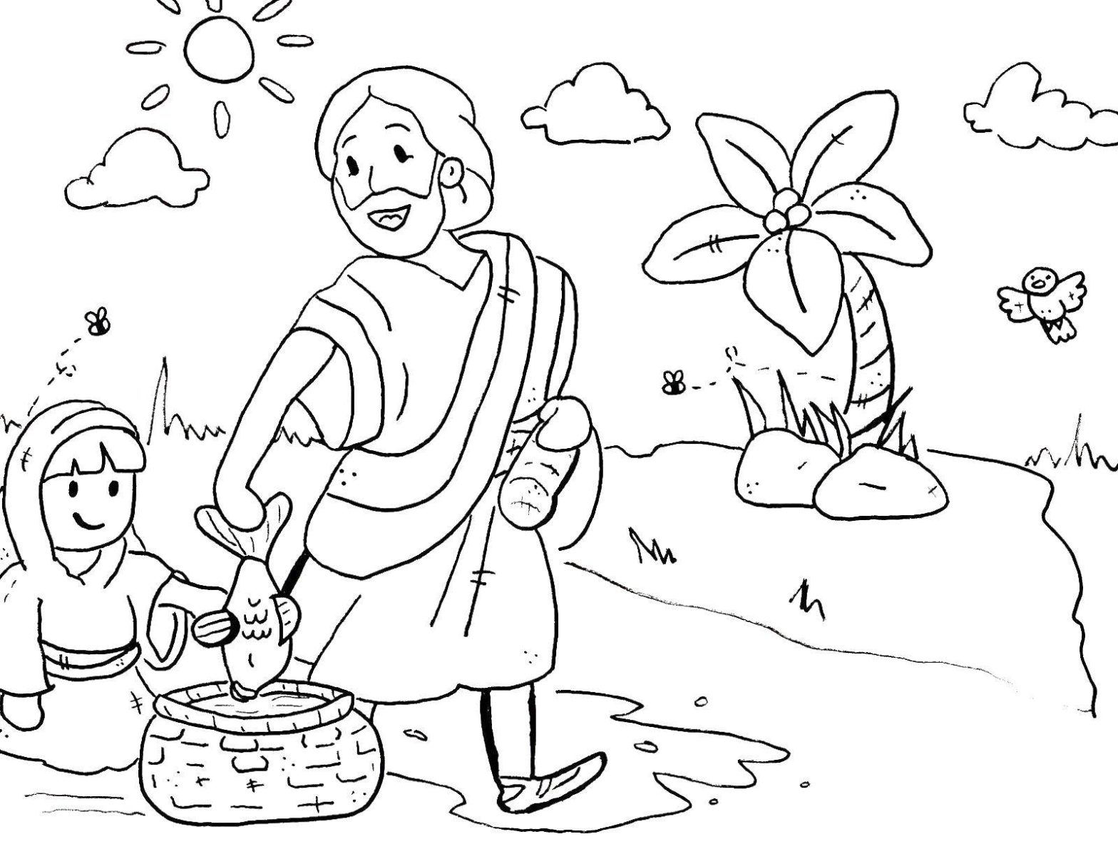 Раскраски по библии Христианство для детей и взрослых (библия, Христианство, истории, принципы)