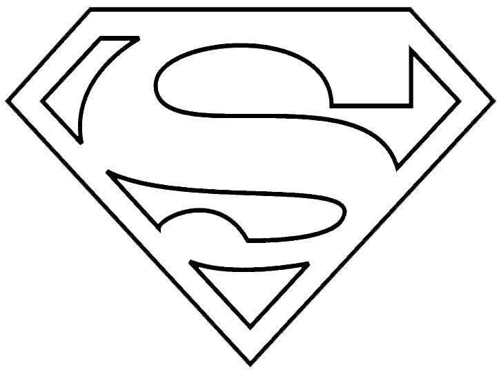 Раскраска СуперМэн (СуперМэн)
