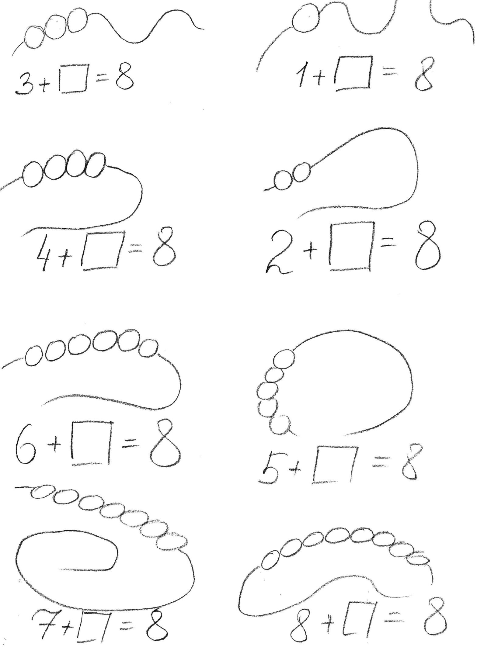 Раскраска с числами и загадкой для детей