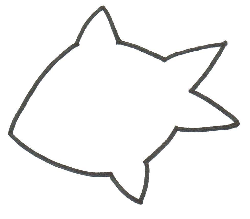 Бесплатные раскраски с контурами рыбы для творчества и развития детей (контуры)
