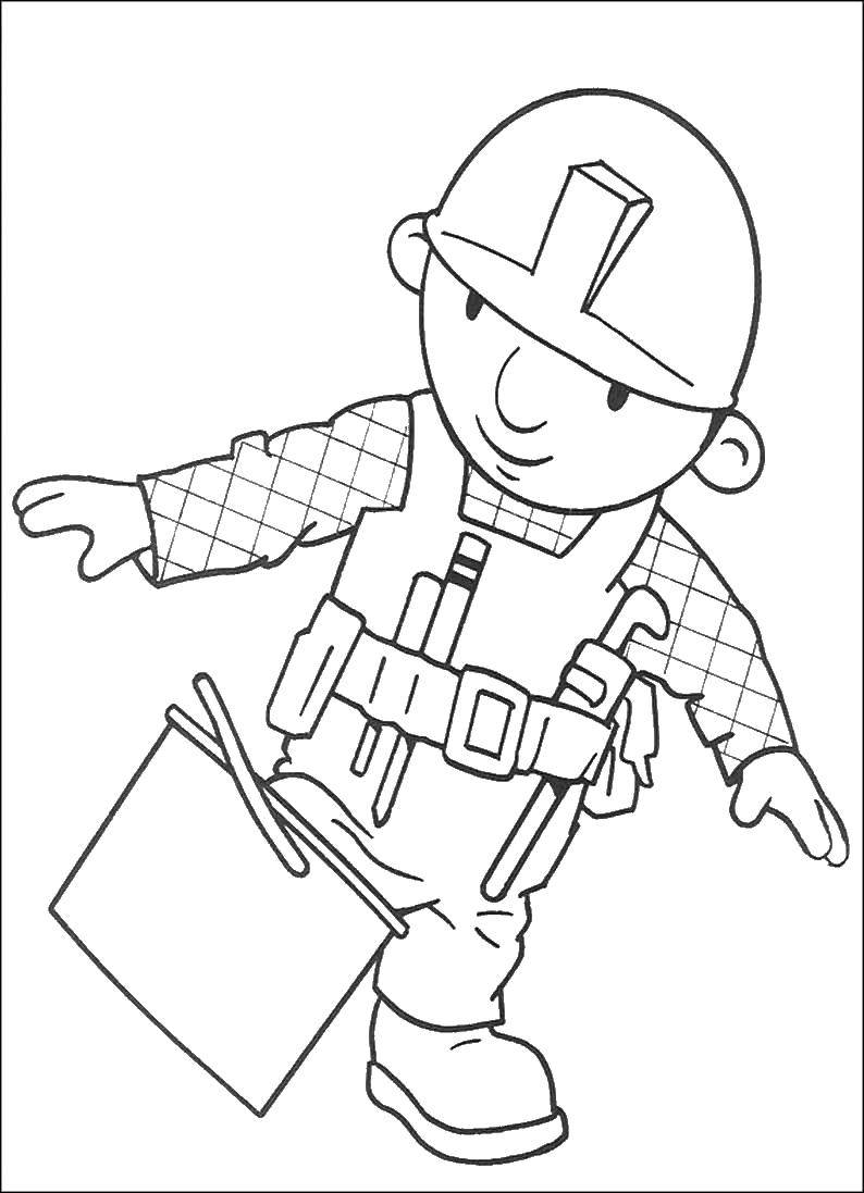 Раскраски со строительными инструментами для детей. Развивайте творческие навыки и интерес к стройке и инструментам. (стройка)