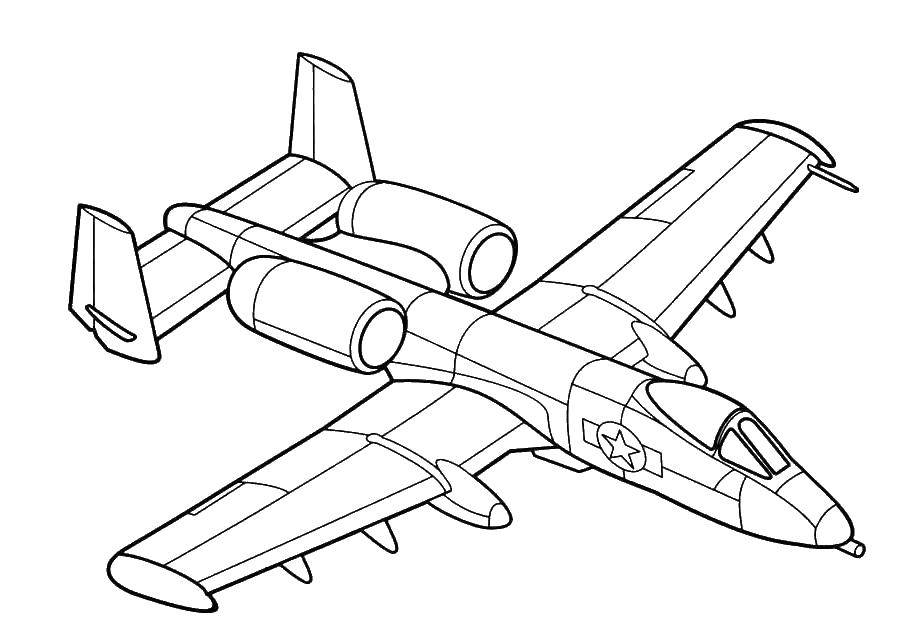 Раскраски для мальчиков на военную тему