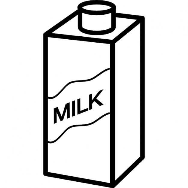раскраска молочной продукции для детей (молоко)