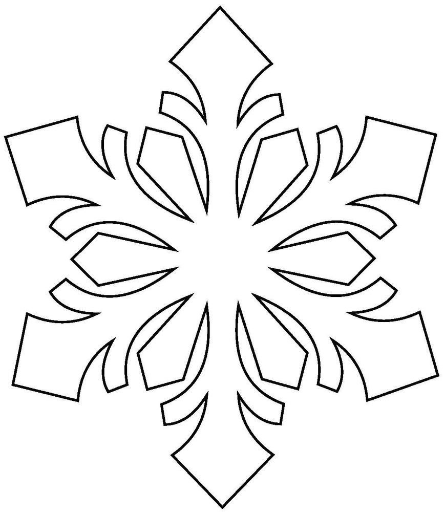 Раскраска снежинки для детей (снежинки)