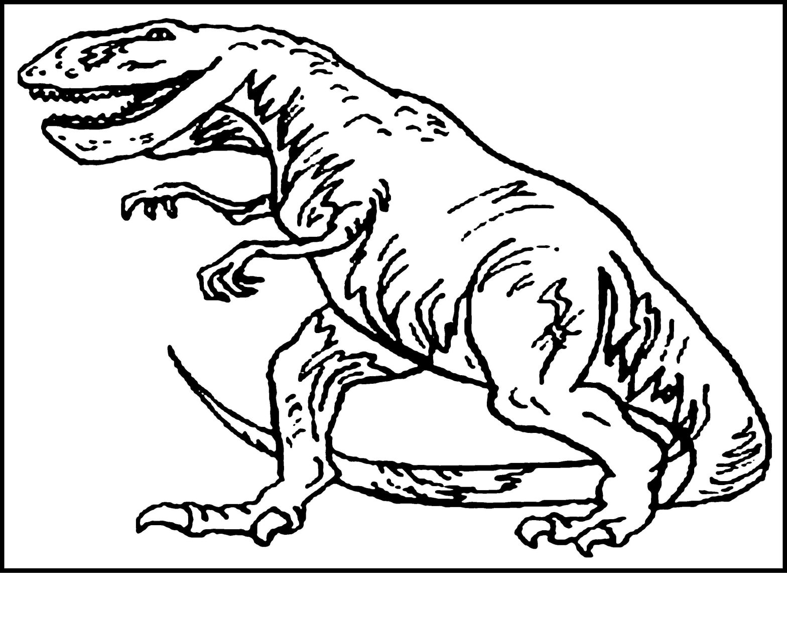 Раскраска динозавра для мальчиков (распечатываемые, контуры, забавные)