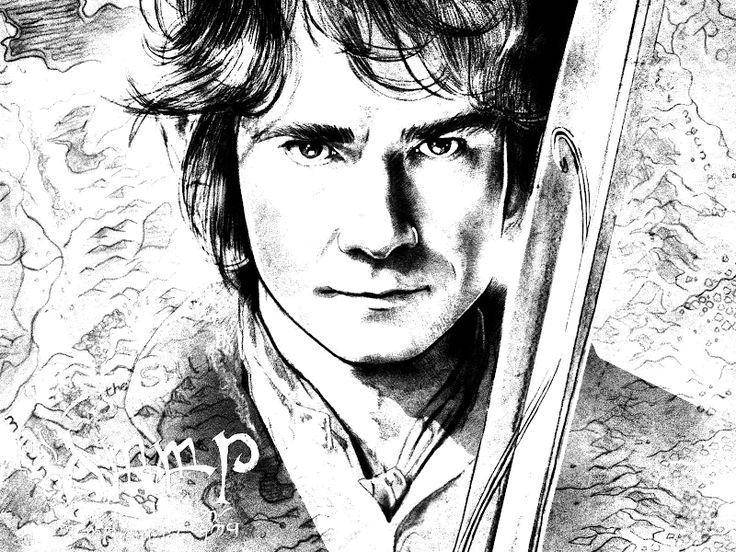 Раскраска Фродо из Властелин колец