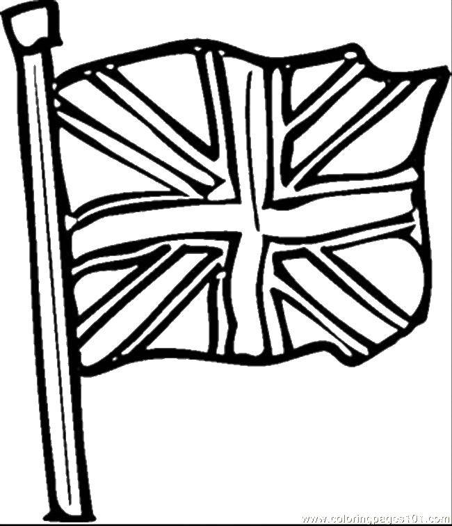 Раскраска по Флагу Флаг (Флаг)