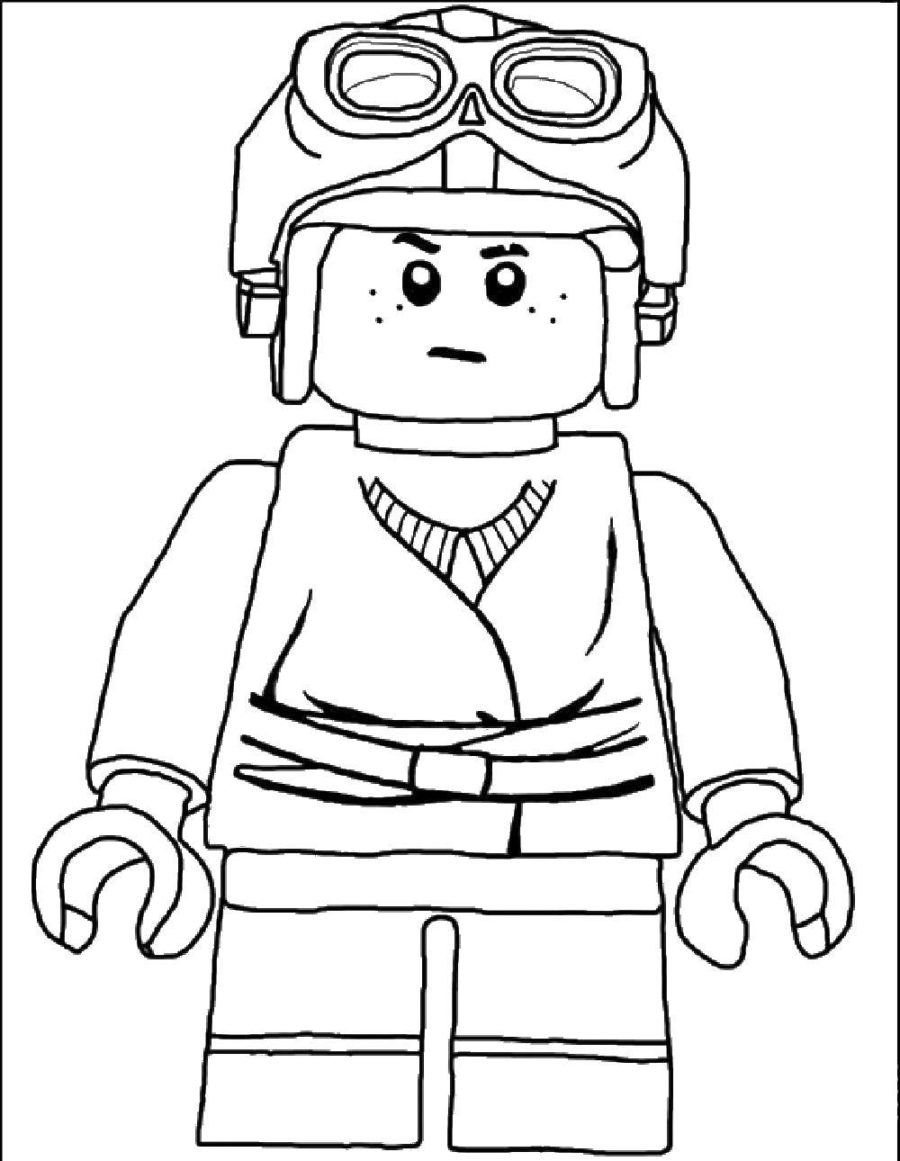 Раскраска Лего игры для мальчиков и девочек (игры)
