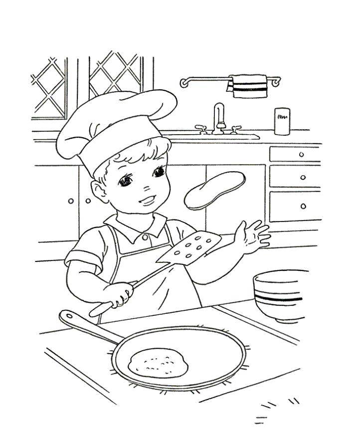 Раскраска Масленицы с блинами и играми для детей (блины, игры, веселье)