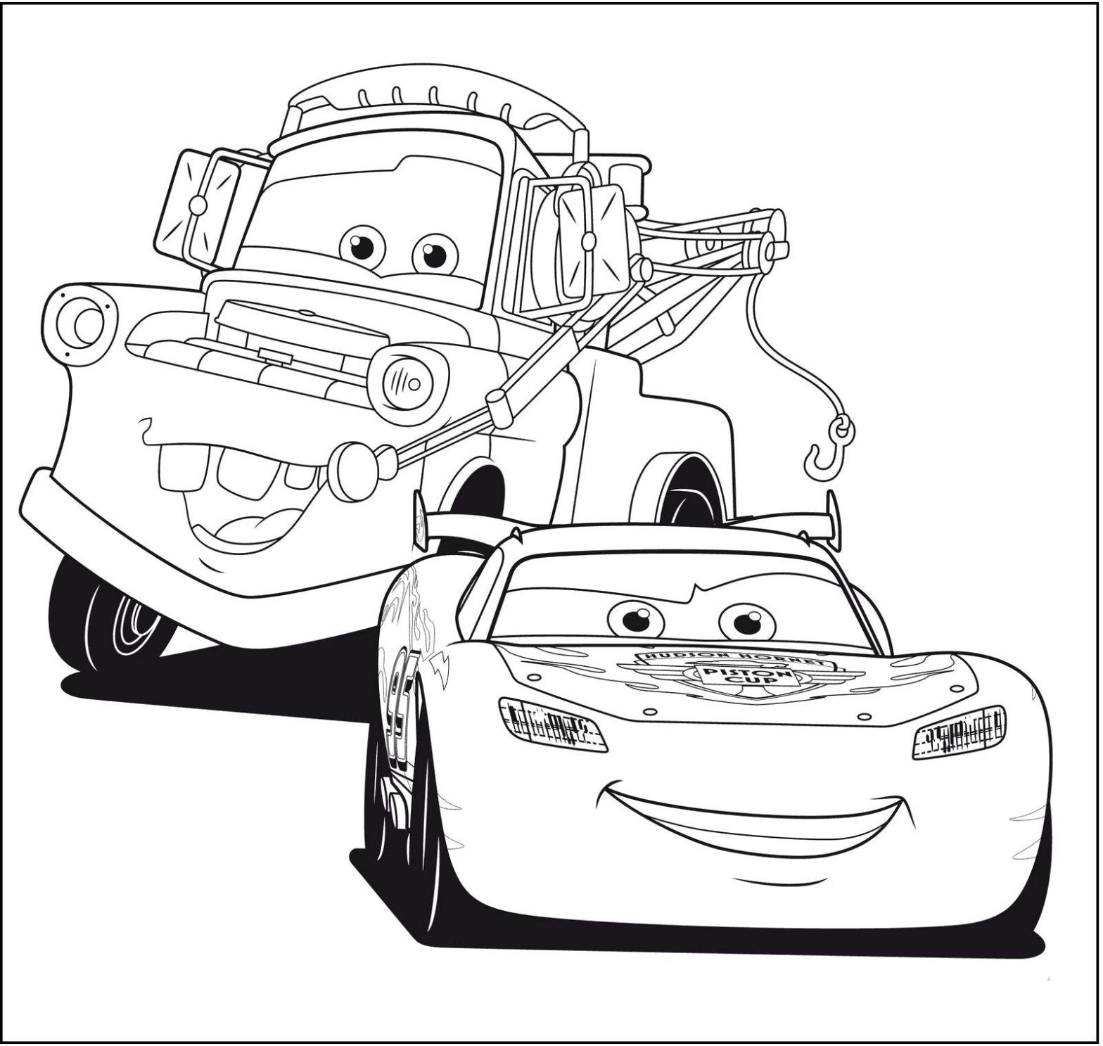 Раскраска машины Персонаж из мультфильма для детей (персонаж, время)