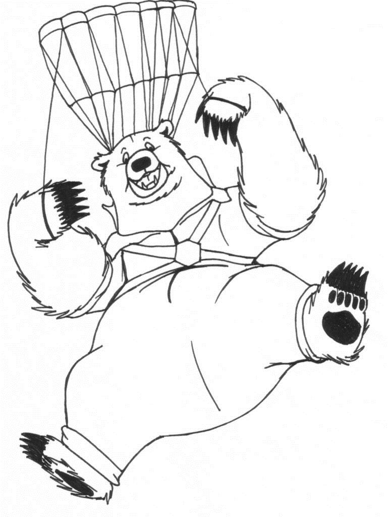 Медведь на парашюте (медведь)