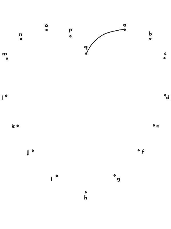 Раскраска по точкам: нарисуй Образец, обведи контур, следуя точкам (точки)