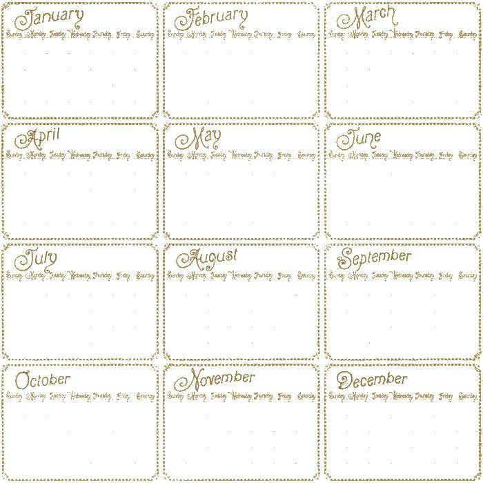Календарь на январь и февраль для раскрасок (январь, февраль)