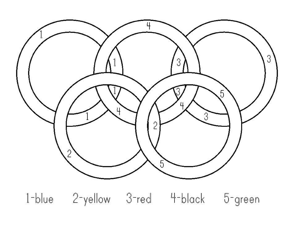Раскраски по номерам кольцо для развития мелкой моторики (кольцо, дети, наборы)
