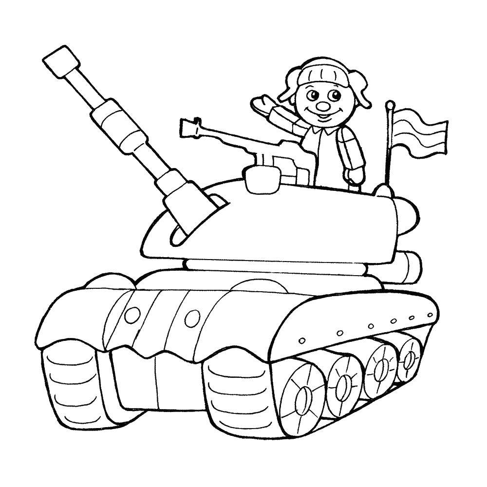 Игрушки танков на белом фоне (игрушки)