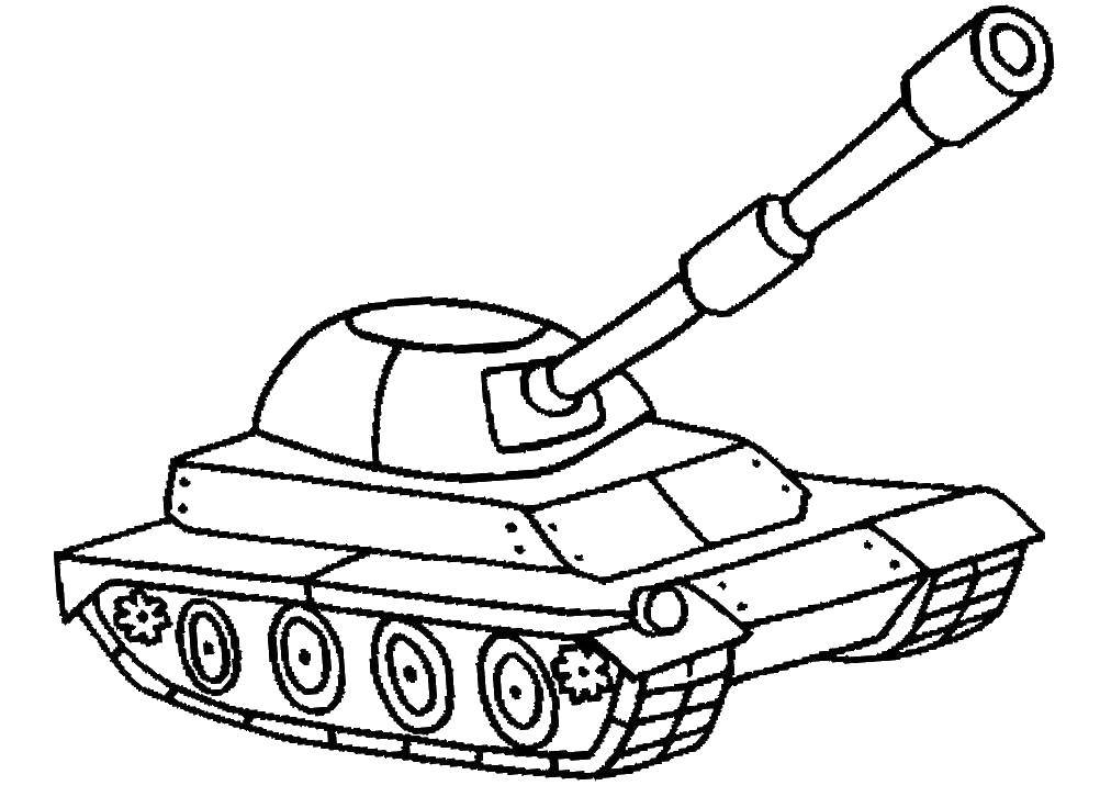 Раскраска спецтехники и танков для детей