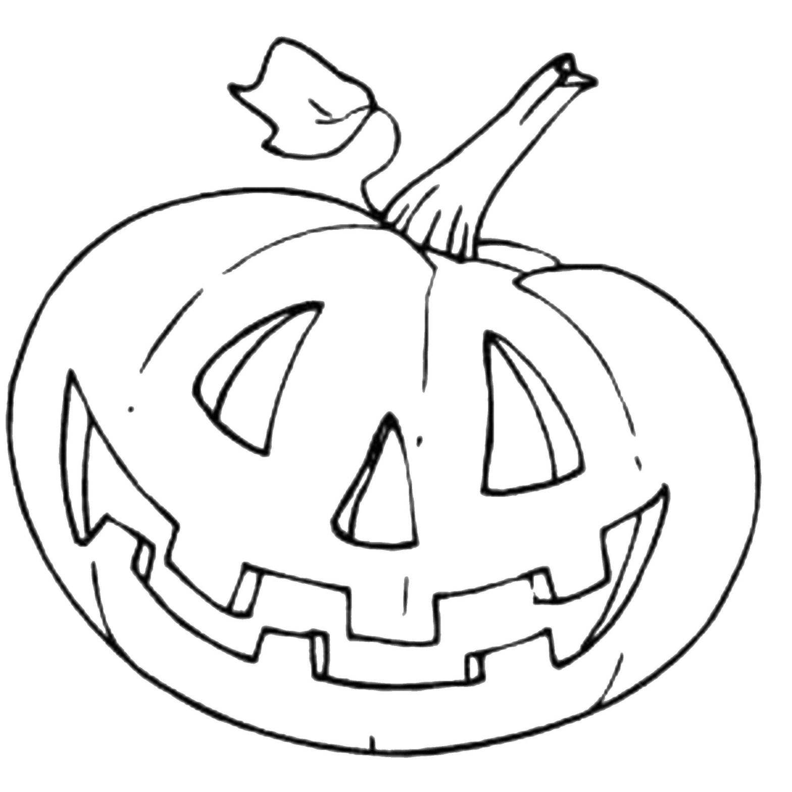 Раскраска тыквы на Хэллоуин для детей (тыквы, праздник)