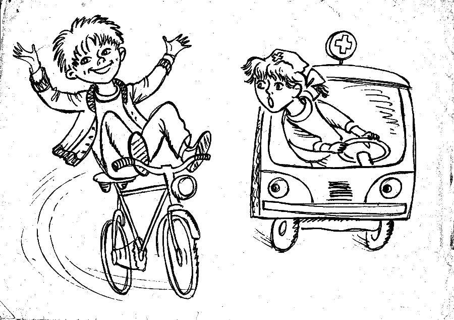 Ребенок на велосипеде (правила)