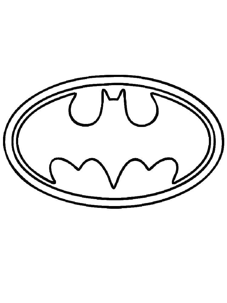 Раскраска с супергероями Знак и Бэтмон для детей (Знак, Бэтмон)