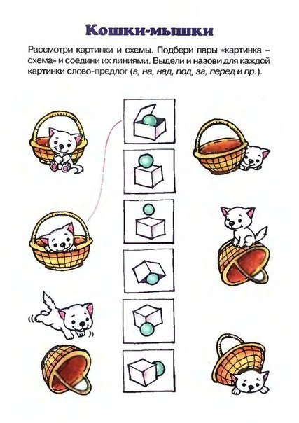 Раскраска на русском языке для развития речи и лексики