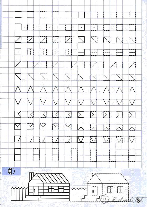 Раскраска геометрической фигуры квадрат для детей (квадрат)