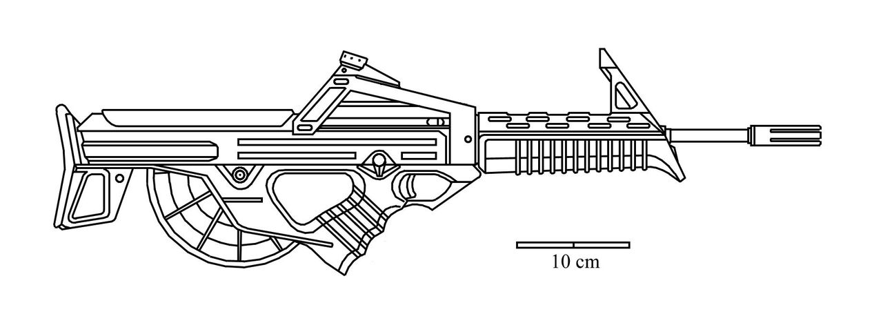 Раскраска с изображением оружия для мальчиков (мальчики)