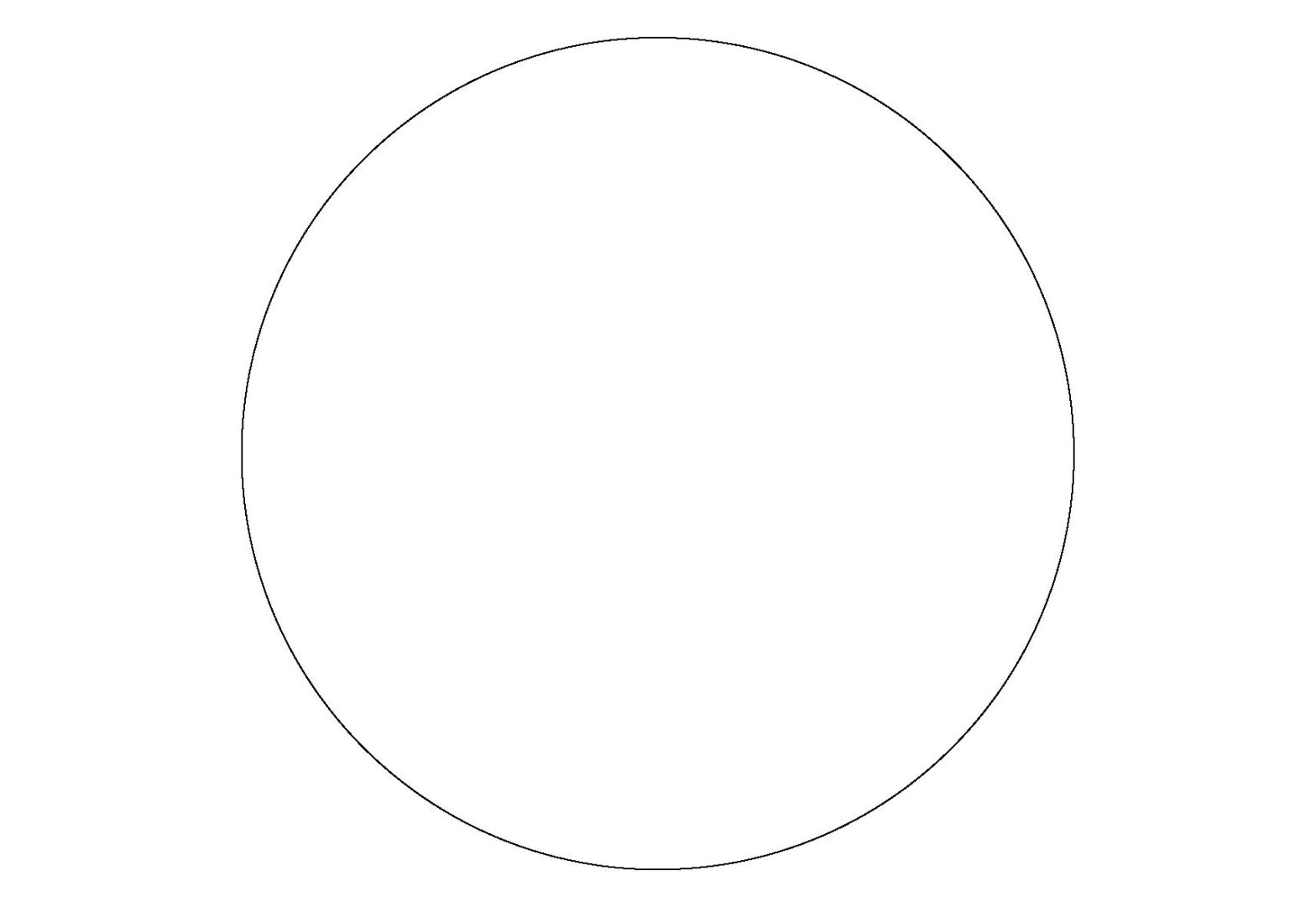 Раскрашенный круг (круг, формы)