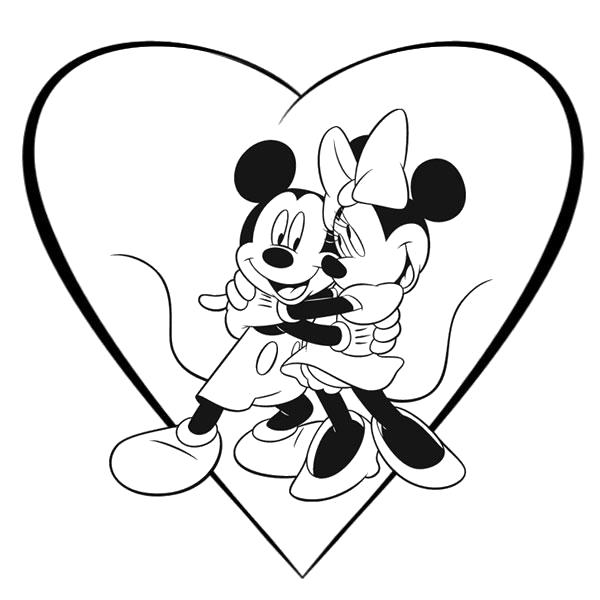 Раскраска с сердцами на День святого Валентина (сердца, любовь)